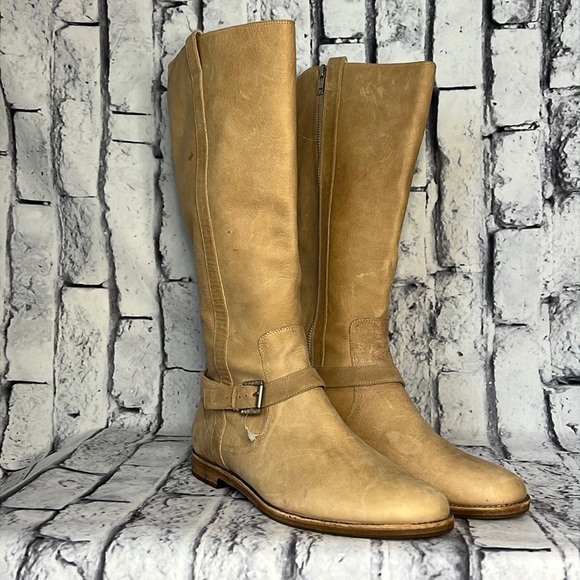 Cole Haan Shoes - Cole Haan Tan Over the Knee Boots